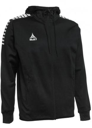 Спортивная куртка SELECT Monaco zip hoodie (009) черный, XXXL