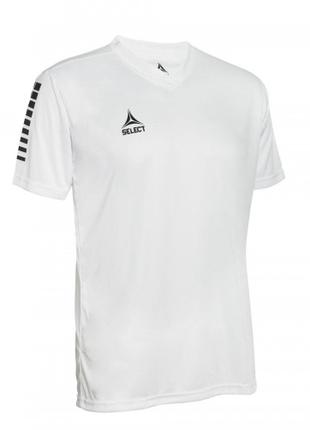 Футболка SELECT Pisa player shirt s/s (001) белый, 12 лет