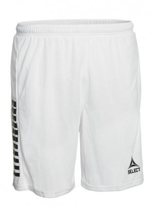 Шорты SELECT Monaco player shorts (010) бело/черный, 12 лет