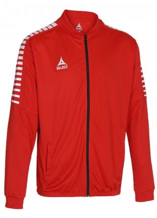 Спортивная куртка SELECT Argentina zip jacket (005) красный, XХХL