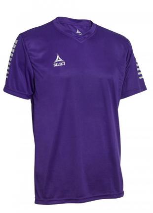 Футболка SELECT Pisa player shirt s/s (009) фиолетовый, 14 лет