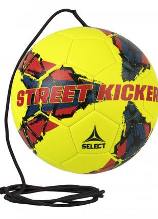 Мяч футбольный SELECT Street Kicker (555) жовтий, 4