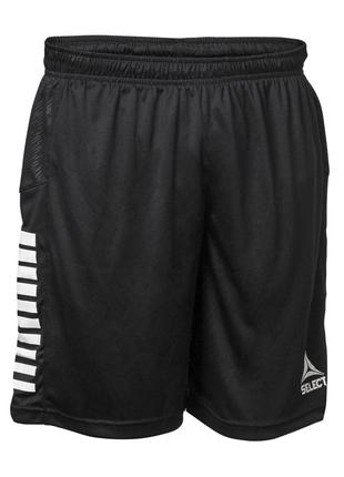 Шорты SELECT Spain player shorts (010) черный, 12 лет