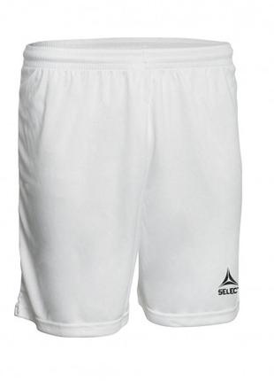 Шорты SELECT Pisa player shorts (001) белый, 12 лет