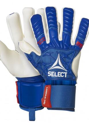 Перчатки вратарские SELECT 88 Pro Grip (636) син/бел/красный, 9