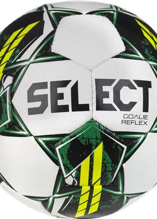 М’яч футбольний SELECT Goalie Reflex Extra v23 (076) біл/зелен...