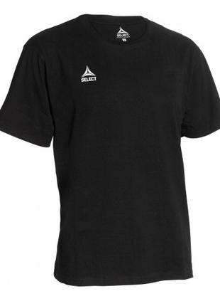 Футболка SELECT Basic t-shirt (010) черный, 6/8 лет