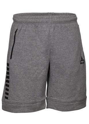 Шорты SELECT Oxford sweat shorts (849) серый, M