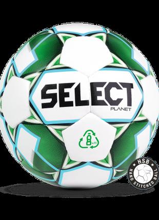 М’яч футбольний SELECT Planet FIFA (928) біл/зел, 4