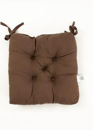 Пикованная подушка для стула Руно Коричневый
