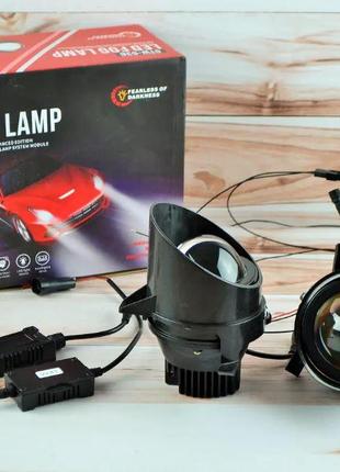 Комплект противотуманных светодиодных LED фар BMW BI-LED 100W ...