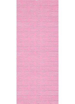 Самоклеющаяся 3D панель под розовый кирпич Sticker Wall 3080х7...