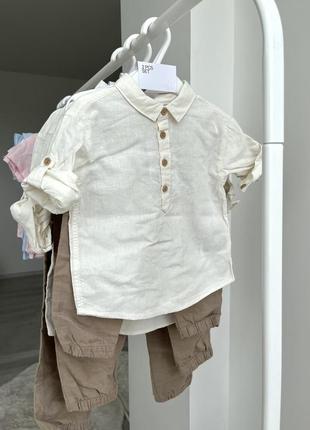 Комлект сорочка і штани (джогери) для хлопчиків від h&m