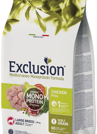 Exclusion Adult Chicken Large Breed корм для взрослых собак бо...