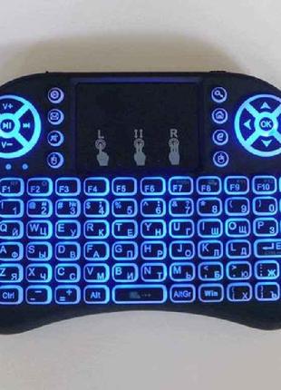 Клавіатура бездротова USB з тачпадом і підсвічуванням Mini Key...