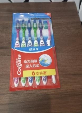 Набор зубных щеток Colgate 6 шт.
