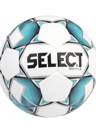 Мяч футбольный SELECT Royale (IMS) (011) біл/синій, 4
