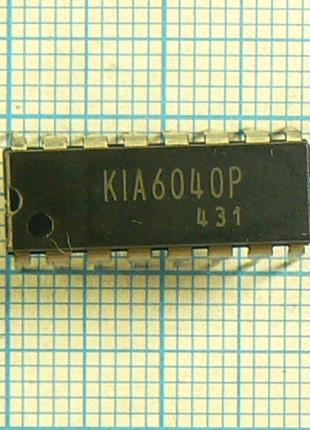 Лот 4 × 28.42 ₴ KIA6040P dip16 (KIA6040)  3...8v тракт AM...FM/ПЧ