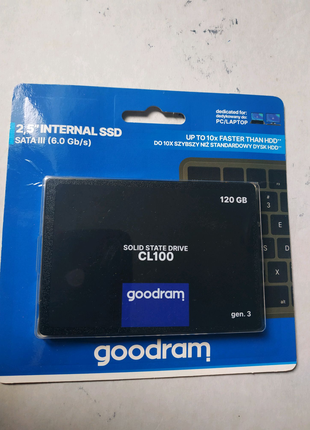 SSD Goodram CL100 120GB 2,5" Новый.