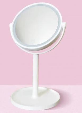 Зеркало для макияжа Mirror YT-M-500AB LED с сенсорным экраном USB