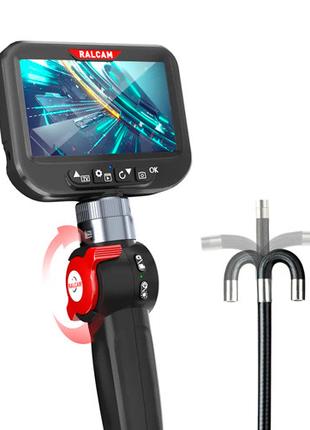 Эндоскоп автомобильный 1м 180град 4.3ЖК HD 2MP 8.5мм 2600мАч, ...