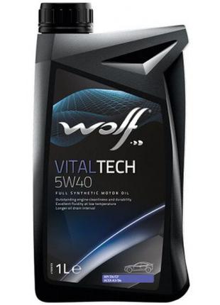 Моторное масло Wolf Vitaltech 5W-40 1л (8311093)