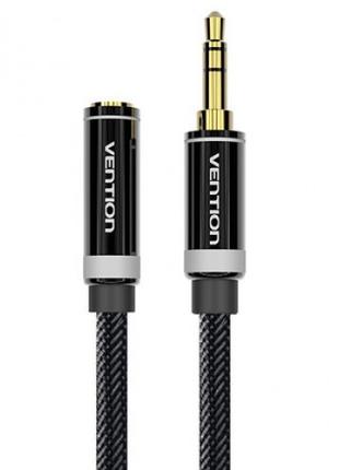 AUX аудио кабель удлинитель Vention Audio 3.5 мм Nylon Braid A...