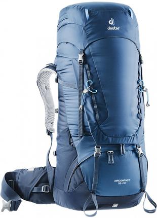 Рюкзак Deuter Aircontact 55 + 10 (midnight-navy)