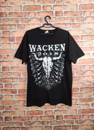 Футболка с фестиваля wacken 2018