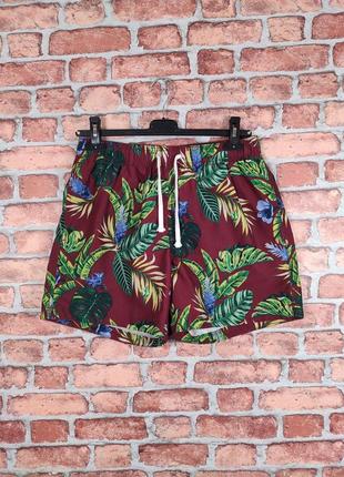 Пляжные шорты с принтом с пальмами h&m