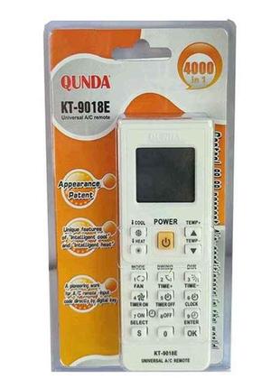 Пульт універсальний для кондиціонера QUNDA KT-9018 (4000 кодов...