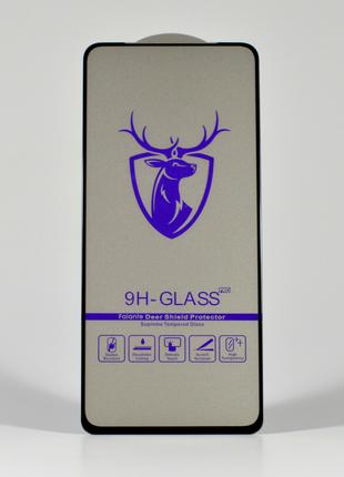 Защитное стекло на Poco F3 Deer Shield клеевой слой по всей по...