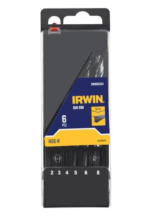 Набор сверл Irwin по металу HSS PRO Ø2 - 8 мм, 6 шт.
