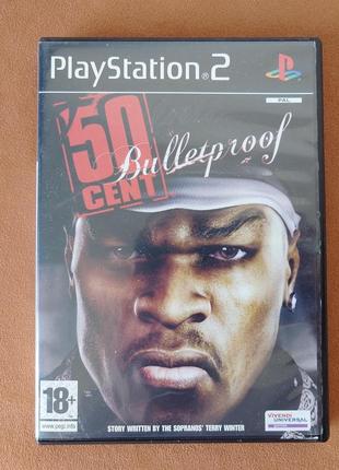 Диск для Playstation 2, игра 50 Cent Bulletproofnt