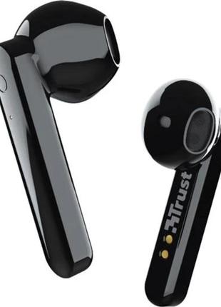 Беспроводные наушники TRUST Primo Touch True Wireless Mic черн...