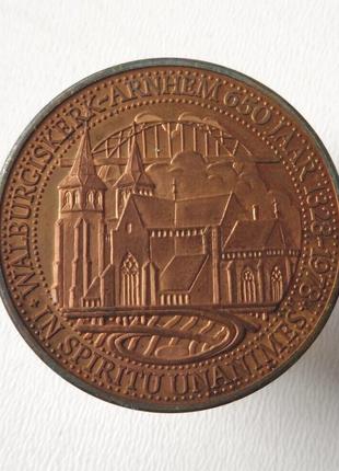 НИДЕРЛАНДЫ Памятная монета жетон 1 ARENDDAALDER ARNHEM 650 лет...