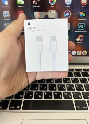 Кабель USB-C to USB-C 2m Original OEM Type-C для MacBook / iPa...