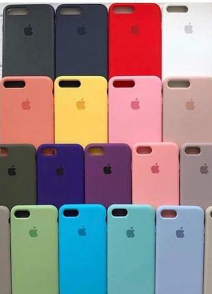 Full Silicone Case на iPhone 6 Plus / 6s Plus / Силіконовий чо...