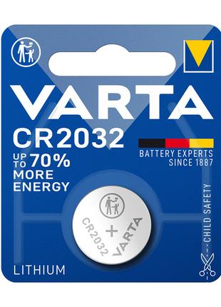 Батарейка VARTA CR 2032 BLI 1 LITHIUM