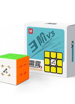 QiYi Thunderclap V3M 3x3 magnetic | Кубик Рубика 3х3 Тандэрклэ...