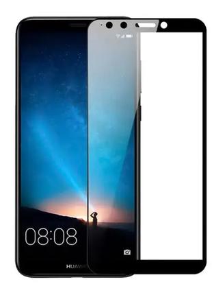 Захисне скло Скло 5D Huawei/Honor P Smart+/ Nova 3i Біле