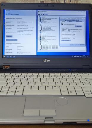Ноутбук Fujitsu LifeBook S760 i5-520M 2.40Ghz 3Gb RAM 320Gb HDD