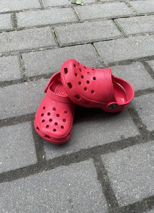 Кроксы crocs оригинал с6-7