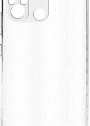 Чехол силиконовый KST для Xiaomi Redmi 12C прозрачный