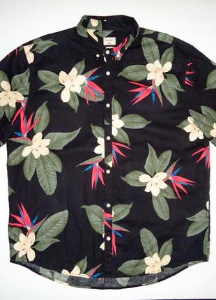 Рубашка  гавайская  marfinno comfort гавайка (xl-xxl)