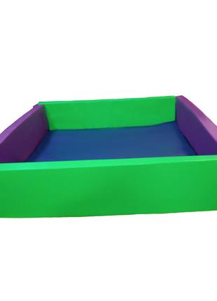 Сухий басейн для дитячого садка з матом 200х200х40 см