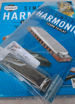 Губна шармошка , гармоніка blues harmonica simply