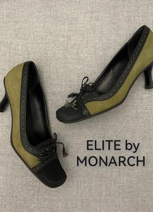 Натуральные, замшевые, бразильские туфли, elite by monarch, зе...