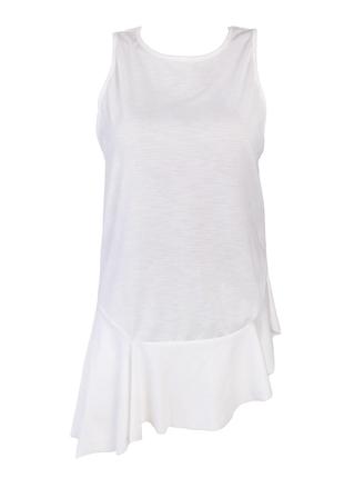 Женская блуза с баской M 46 белый Zara
