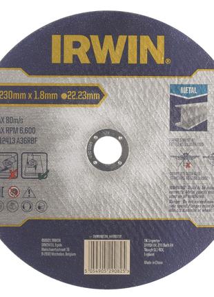 Диск отрезной по металлу Irwin 230х1.8 мм
